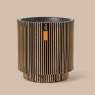 Vase Cylinder Groove NL - Bostan Al Jazeera