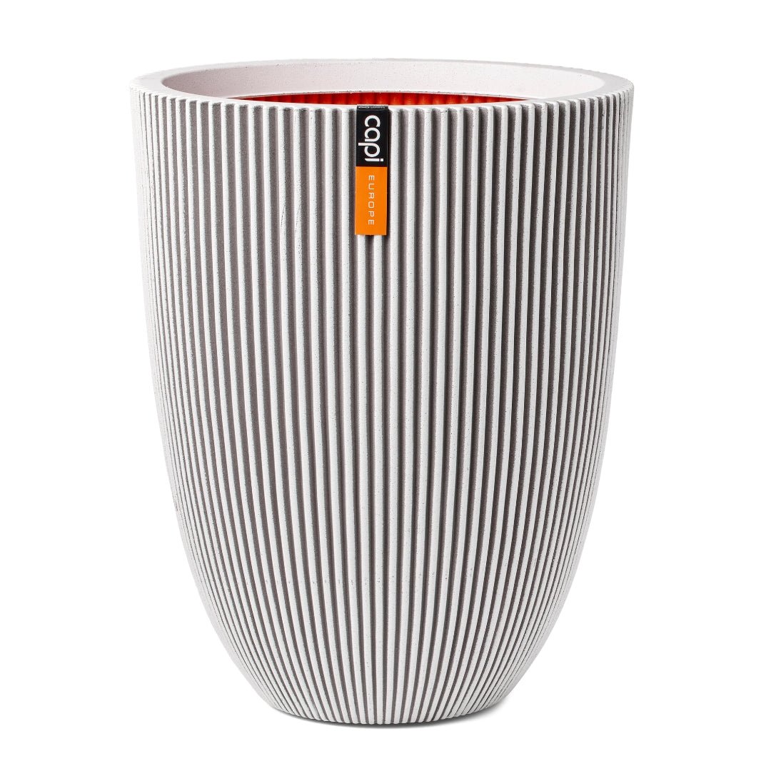 Vase Elegant Low Groove NL - Bostan Al Jazeera