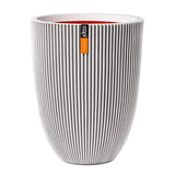 Vase Elegant Low Groove NL - Bostan Al Jazeera