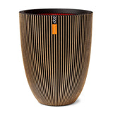 Vase Elegant Low Groove NL - Bostan Al Jazeera