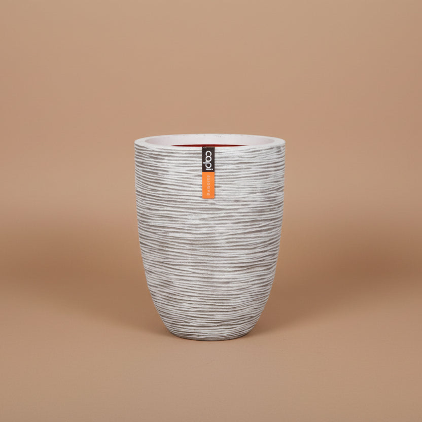 Vase Elegant Low Rib NL - Bostan Al Jazeera