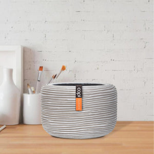 Vase Round Rib BOFI 222 - Bostan Al Jazeera