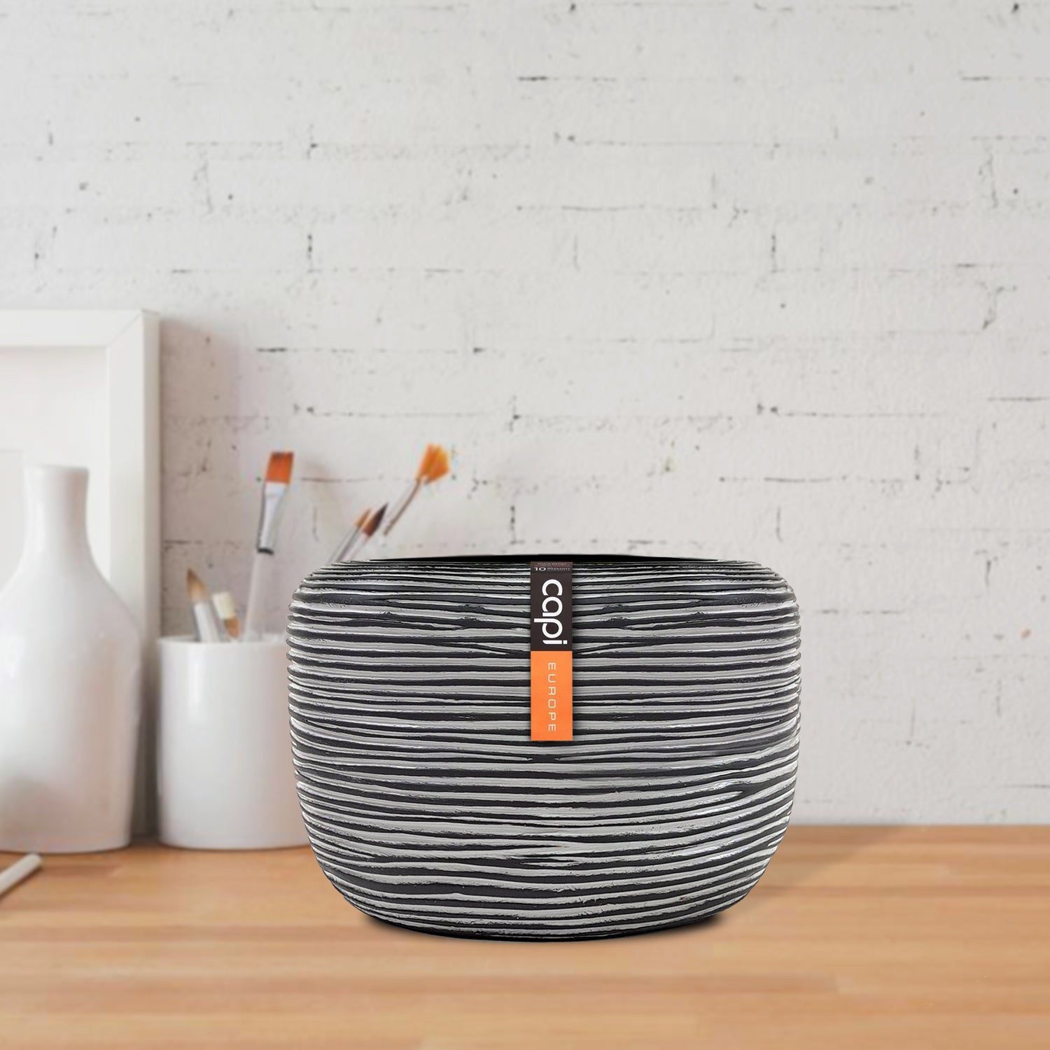 Vase Round Rib BOFZ 222 - Bostan Al Jazeera