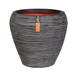 Vase Taper Round Rib NL - Bostan Al Jazeera