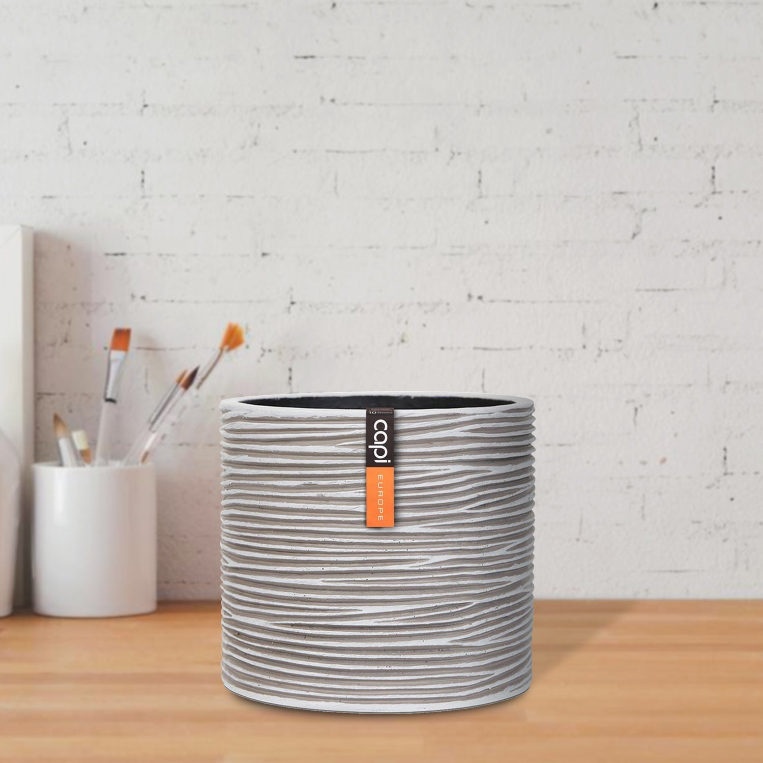 Vase Cylinder Rib BOFI 211 - Bostan Al Jazeera